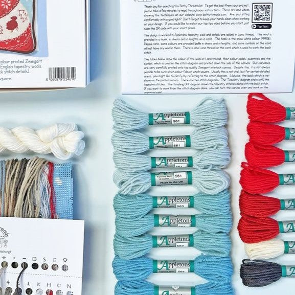 A Cosy Christmas Tapestry Kit - Bothy Threads