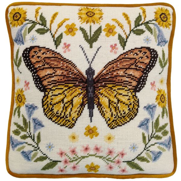 Botanical Butterfly Tapestry Kit - Bothy Threads