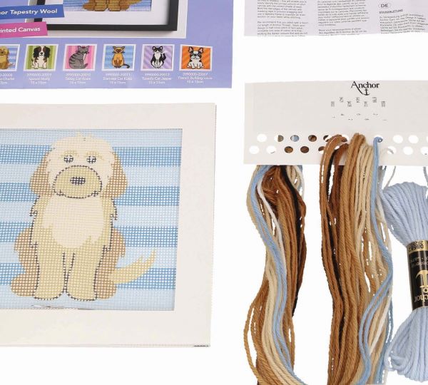 Cockapoo Dog Tapestry Kit - Anchor