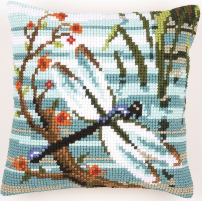 Dragonfly CROSS STITCH TAPESTRY Kit, Vervaco PN-0145249