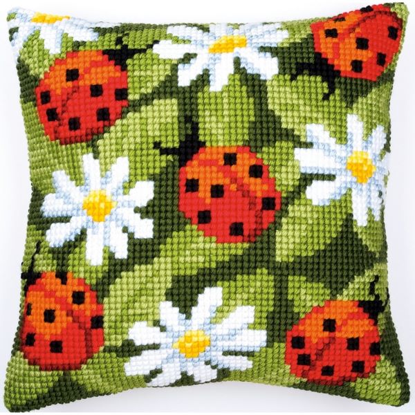 Ladybirds CROSS STITCH TAPESTRY Kit, Vervaco PN-0008482