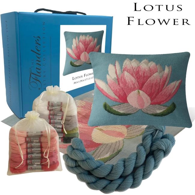 Lotus Flower Tapestry Kit - Appletons
