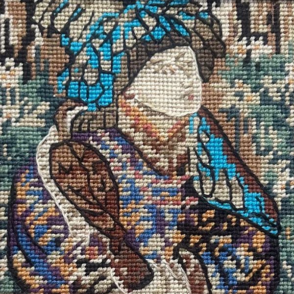 Medieval Huntsman Tapestry Kit, Needlepoint Kit - Glorafilia