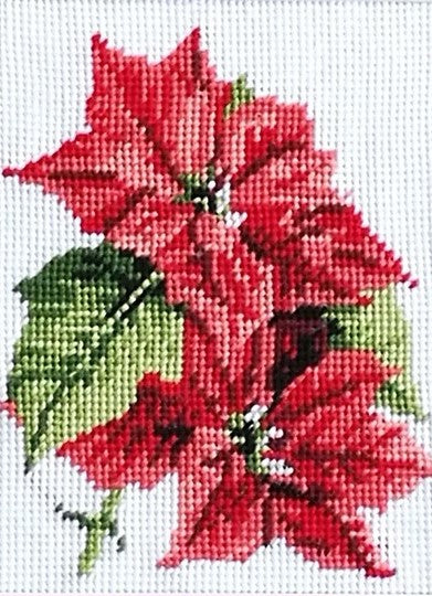 Poinsettia Tapestry Kit - Gobelin-L