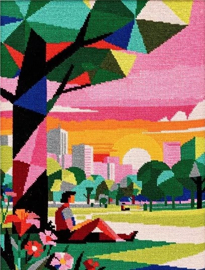 Dusk in the Park Tapestry Kit - Milpoint