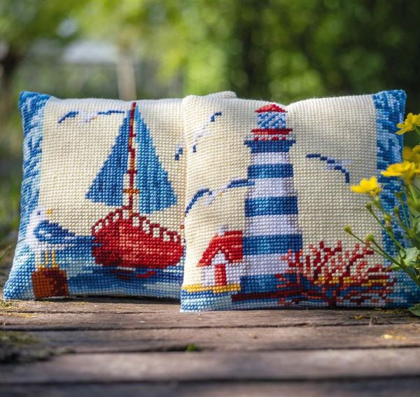 Sailboat CROSS STITCH TAPESTRY Kit, Vervaco PN-0183156