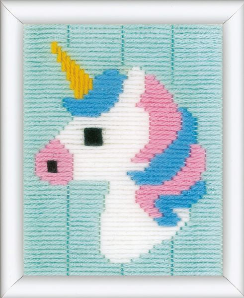 Unicorn Long Stitch Kit - Vervaco