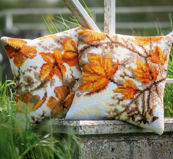 Autumn Leaves CROSS STITCH TAPESTRY Kit, Vervaco PN-0188576