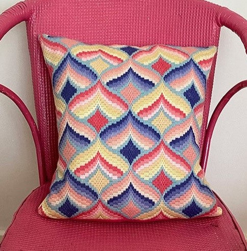 Ice-Cream Bargello Tapestry Kit, CHARTED - Appletons