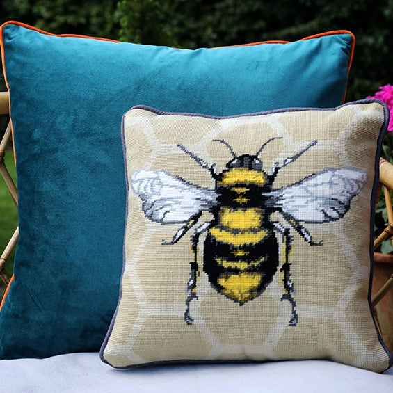 Bee on Honeycomb Tapestry Kit - Cleopatra's Needle