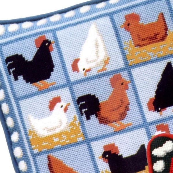 Blue Hens Tapestry Kit - One Off Needlework