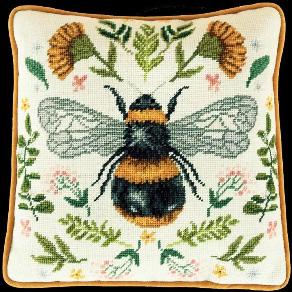 Botanical Bee Tapestry Kit - Bothy Threads