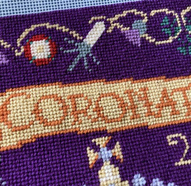 Coronation Tapestry Kit, Needlepoint - One Off Needlework
