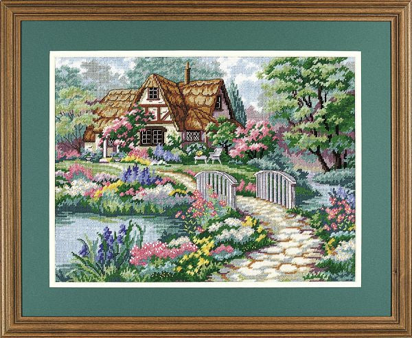 Cottage Retreat Needlepoint Tapestry Kit - Dimensions D02461