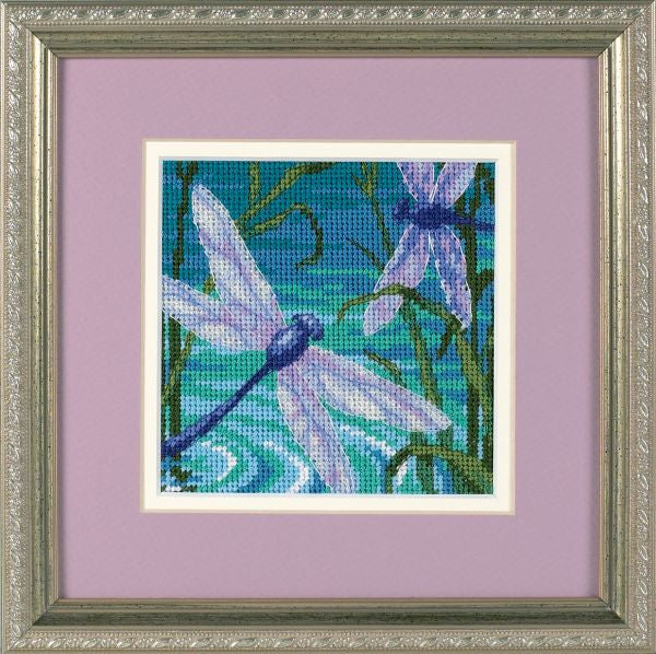 Dragonfly Pair Needlepoint Tapestry Kit - Dimensions D07208