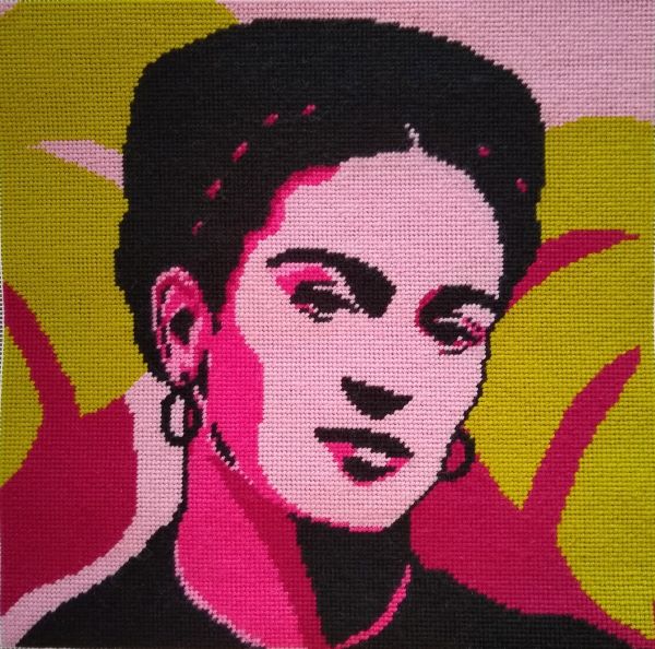 Frida Kahlo Tropical Tapestry Kit - Designer's Needle