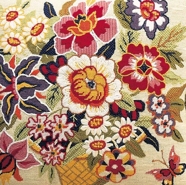 Virginia Tapestry Kit, Needlepoint Kit - Glorafilia