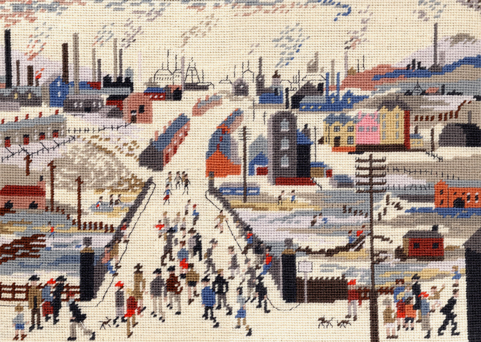 Lowry Canal Bridge Tapestry Kit - Bothy Threads