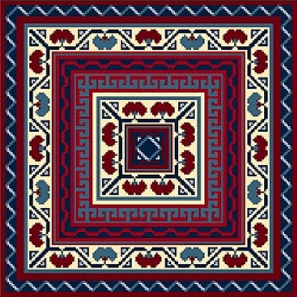 Persian Tile Kelim Tapestry Kit - Designer's Needle