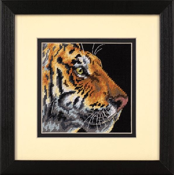 Tiger Profile Needlepoint Tapestry Kit - Dimensions D07225
