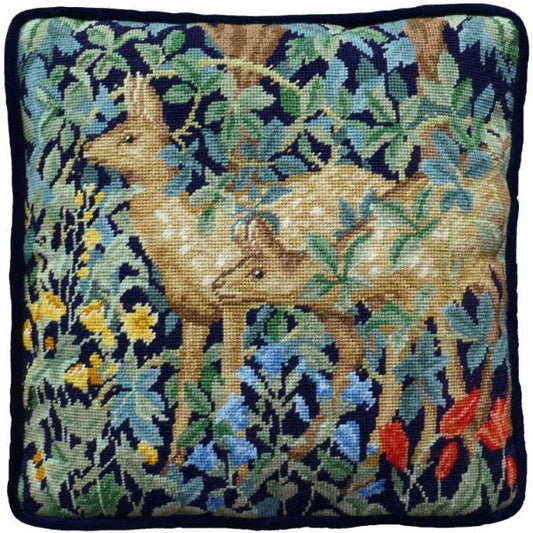 William Morris Greenery Deer Tapestry Kit - Bothy Threads
