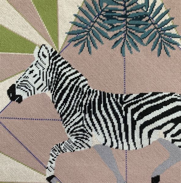 Zebra Tapestry Kit, Classic Wild Things - Appletons (12 holes per inch)