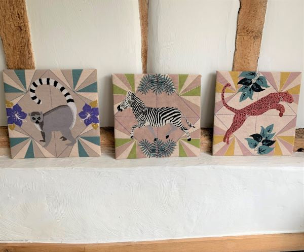 Lemur Tapestry Kit, Classic Wild Things - Appletons (12 holes per inch)