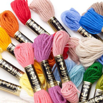 Anchor Tapestry Wool Assortment Pack - 30 Mixed Colours