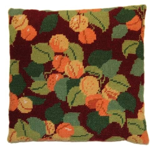 Apricots Tapestry Kit, Herb Pillow - Cleopatra's Needle