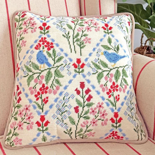 Birds and Blossoms Tapestry Kit - Bothy Threads