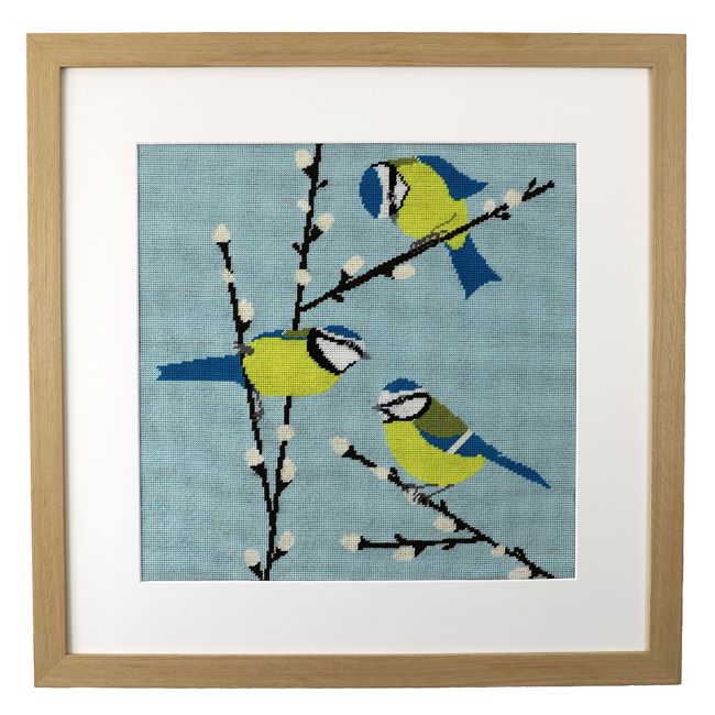 Bluetits Tapestry Kit - Cleopatra's Needle