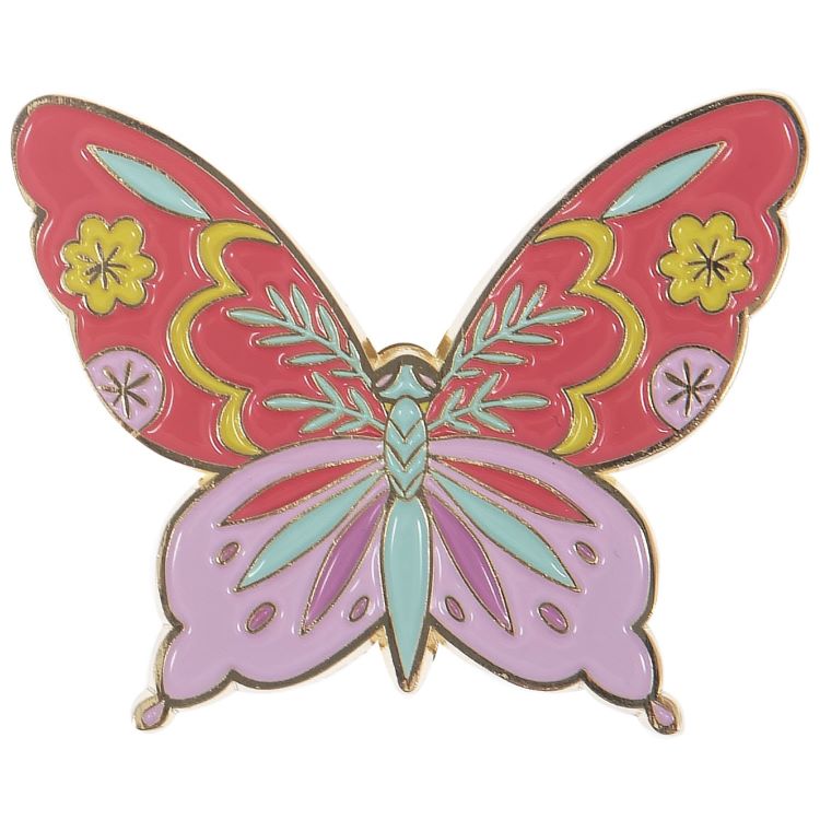 Butterfly Magnetic Needle Minder - Enamel Needle Keeper