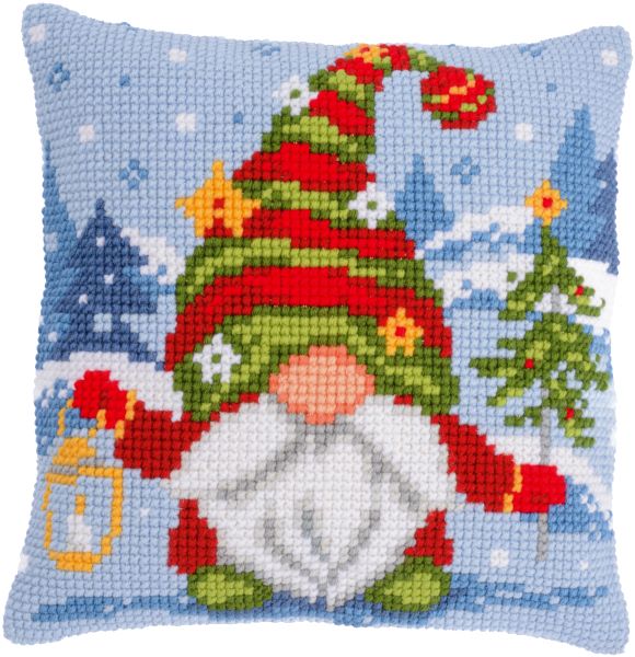 Christmas Gonk CROSS STITCH TAPESTRY Kit, Vervaco PN0201601