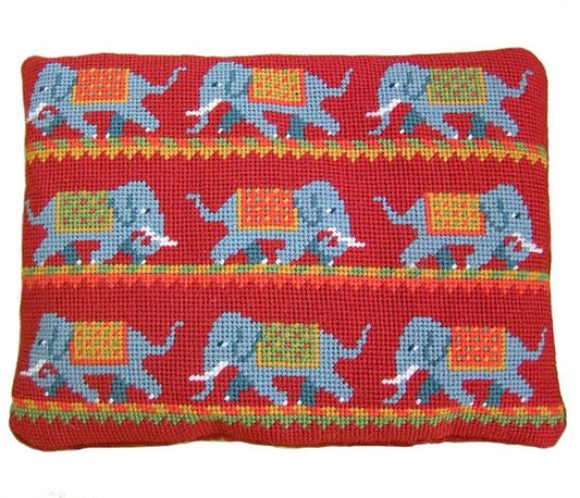 Elephant Parade Needlepoint Tapestry Kit - The Fei Collection