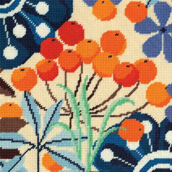 Flowers and Berries Tapestry Kit - Heritage Crafts