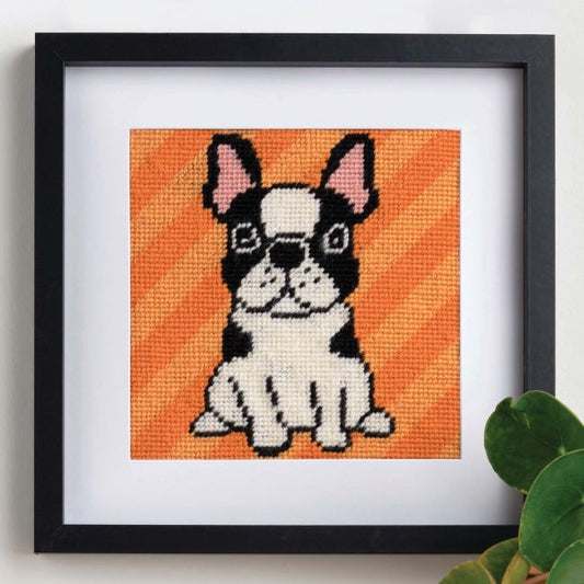 French Bulldog Tapestry Kit - Anchor