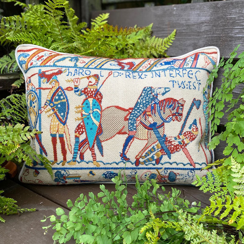 Bayeux Tapestry, Harold The King is Killed Tapestry Kit, Needlepoint Kit - Glorafilia