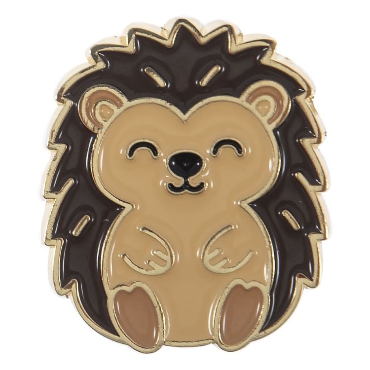 Hedgehog Magnetic Needle Minder - Enamel Needle Keeper