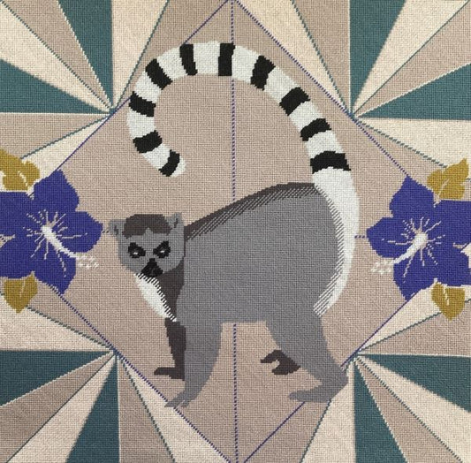 Lemur Tapestry Kit, Classic Wild Things - Appletons (12 holes per inch)