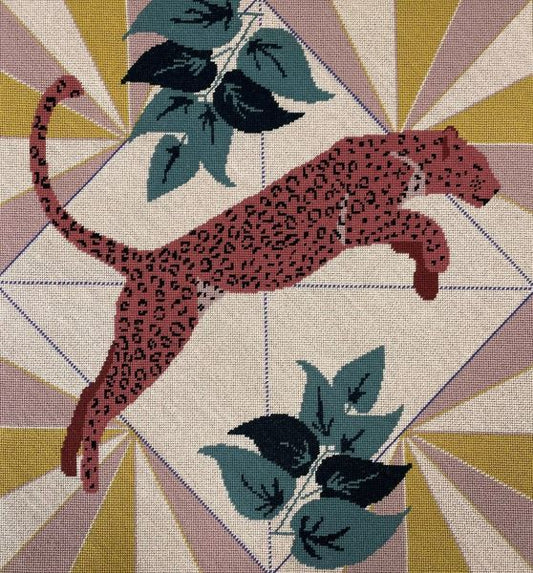 Leopard Tapestry Kit, Classic Wild Things - Appletons (12 holes per inch)