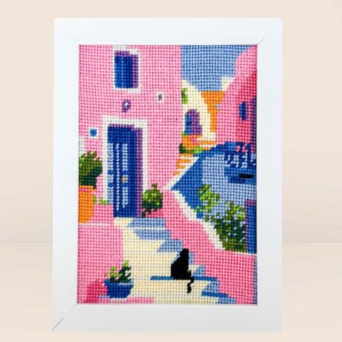 Mediterranean Stairway Tapestry Kit - Milpoint