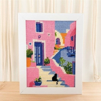 Mediterranean Stairway Tapestry Kit - Milpoint