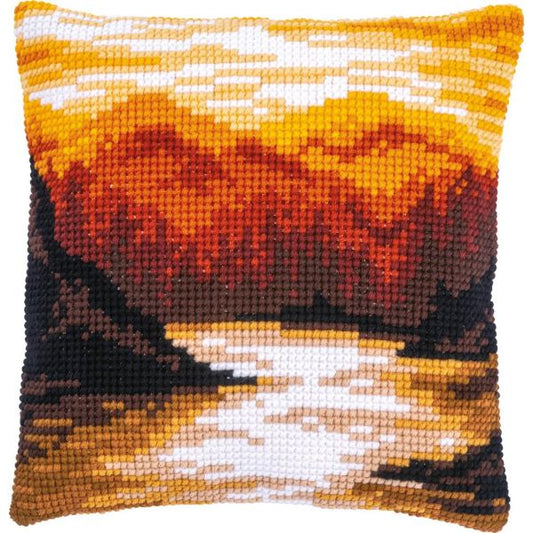 Mountain Landscape CROSS STITCH TAPESTRY Kit, Vervaco PN-0199420