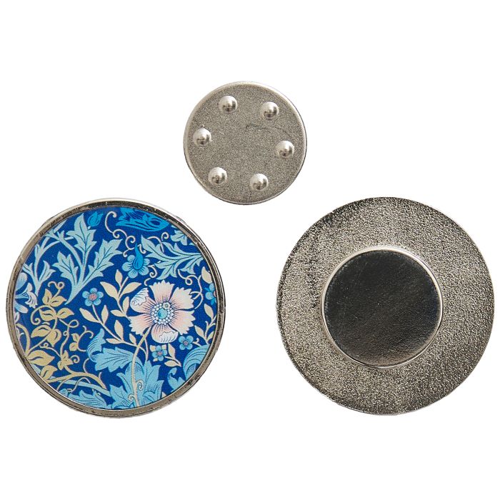 William Morris Compton Magnetic Needle Minder - Enamelled Needle Keeper