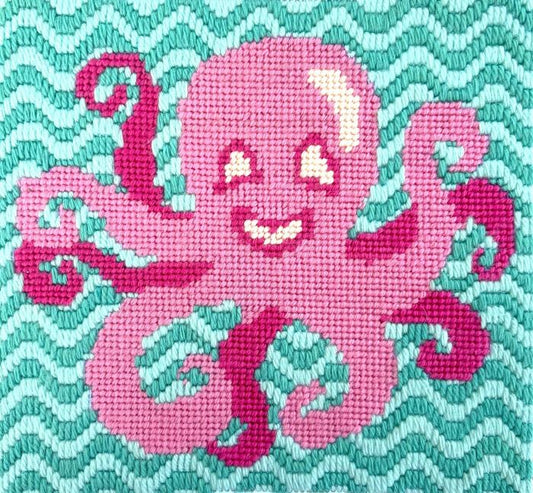 Octopus Tapestry Kit, Octavia - Sew Needlecraft