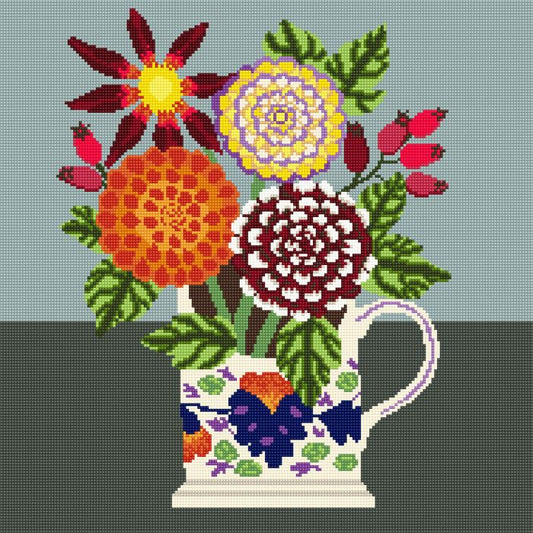 Orange Dahlias Tapestry Kit - Appletons