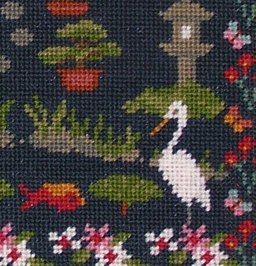 Oriental Garden Sampler Needlepoint Tapestry Kit - The Fei Collection