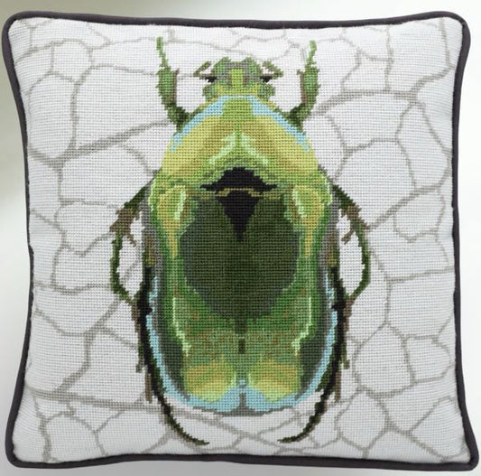 Rose Chafer Beetle Tapestry Kit - Cleopatra's Needle