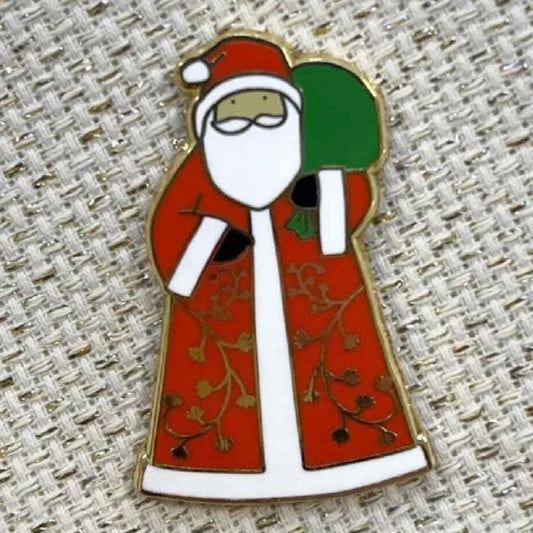 Santa Magnetic Needle Minder - Enamelled Needle Keeper