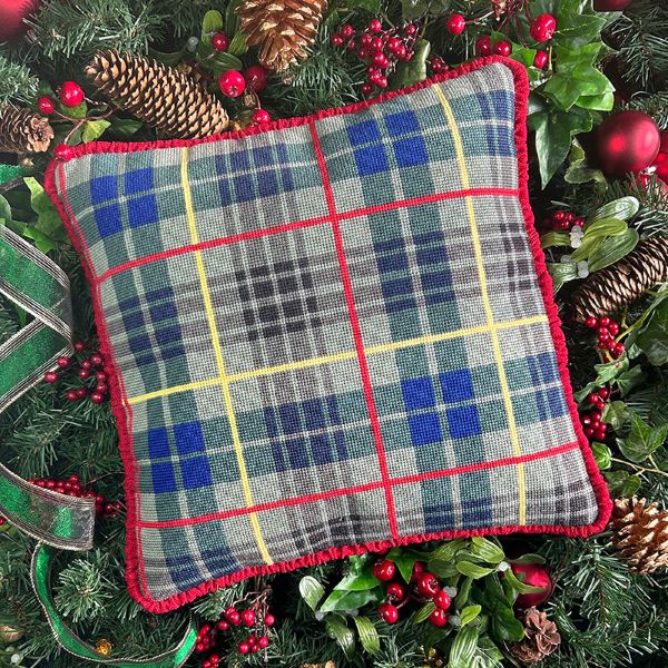 Scottish Tartan Tapestry Kit, Needlepoint Kit - Glorafilia